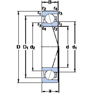 Bantalan 71924 ACE/HCP4A SKF