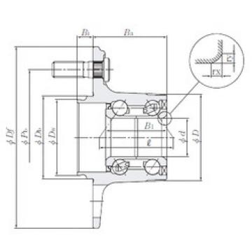 Bantalan HUB042-47 NTN