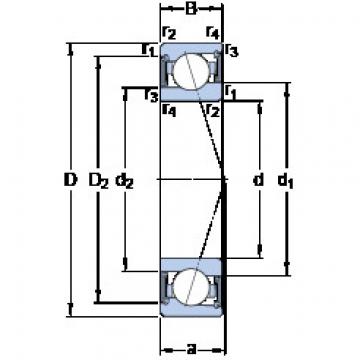 Bantalan S71919 ACE/P4A SKF