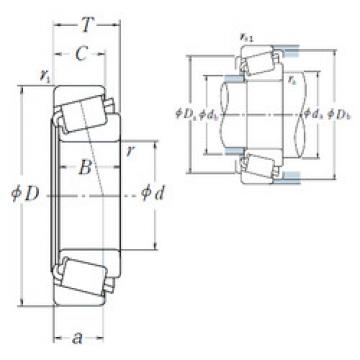 Bantalan 25577/25523 NSK