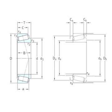 Bantalan 30238J2 SKF