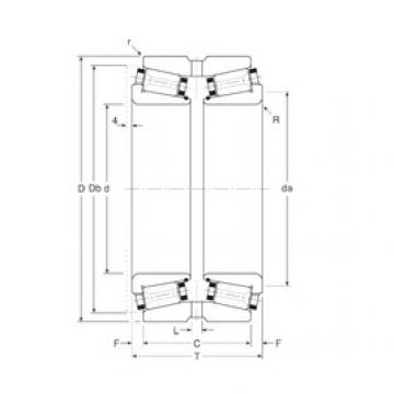 Bantalan 101040/101076XG Gamet