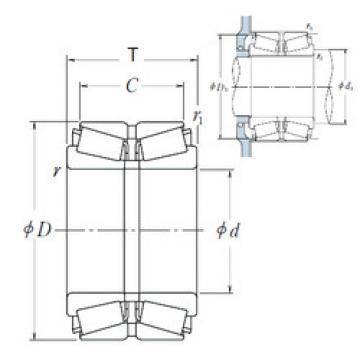 Bantalan 200KBE42+L NSK