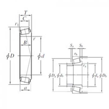 Bantalan LM241147/LM241110 KOYO