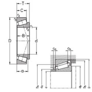 Bantalan T2ED045 NKE