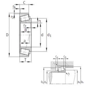 Bantalan 30236-A FAG