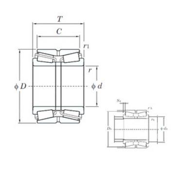 Bantalan 46T30214JR/48,5 KOYO