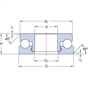 Bantalan 51200 V/HR11Q1 SKF