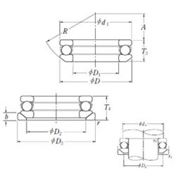 Bantalan 53407U NSK