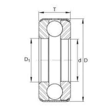 Bantalan D21 INA