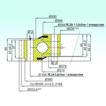 Bantalan EB1.22.0308.200-1SPPN ISB