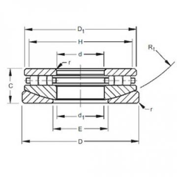 Bantalan 40TPS115 Timken