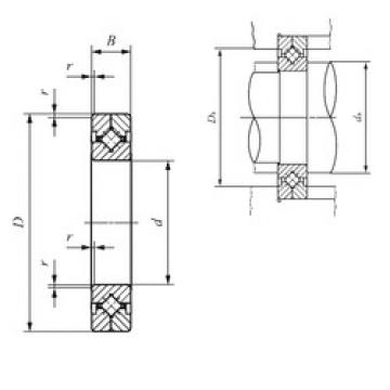 Bantalan CRBC 40070 IKO