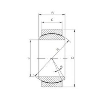 Bantalan GE 260 ECR-2RS ISO