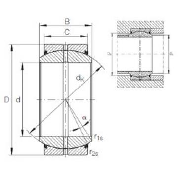 Bantalan GE 90 DO-2RS INA