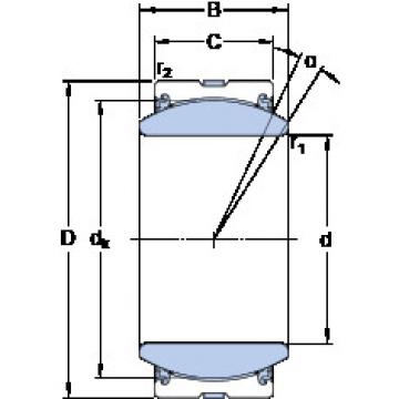 Bantalan GE 120 TXG3A-2LS SKF