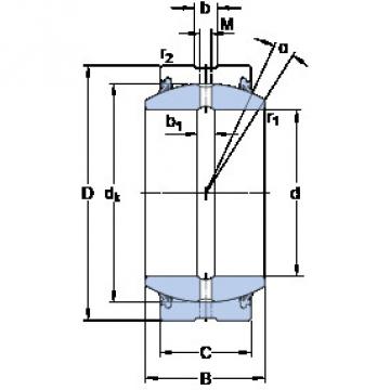 Bantalan GE 240 ES-2RS SKF