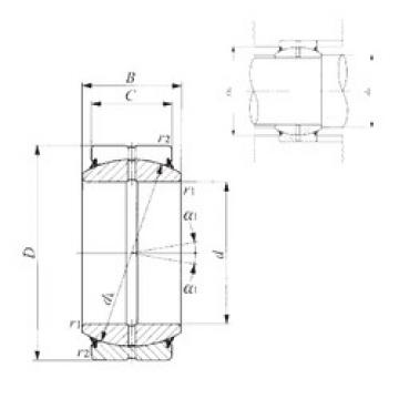 Bantalan GE 180ES-2RS IKO