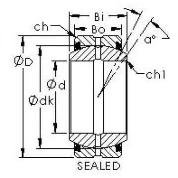 Bantalan GE50ES-2RS AST