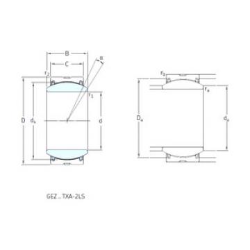 Bantalan GEZ312TXE-2LS SKF