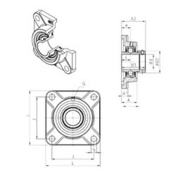 Bantalan EXF207 SNR