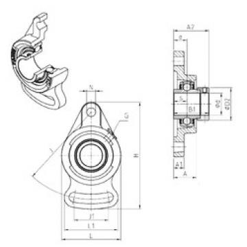 Bantalan EXFA212 SNR