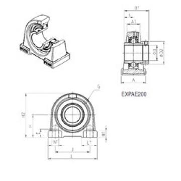 Bantalan EXPAE209 SNR