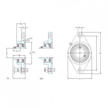 Bantalan FYT 3/4 FM SKF