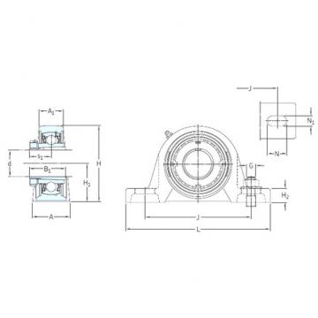 Bantalan SYJ 30 KF+H 2306 SKF