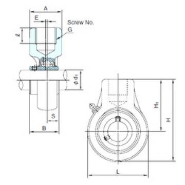 Bantalan UCECH205 NACHI