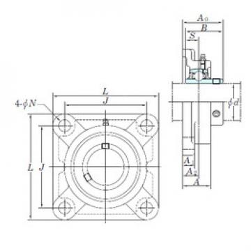 Bantalan UCF217-52E KOYO