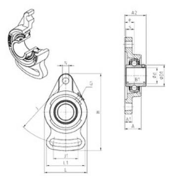 Bantalan UCFA212 SNR