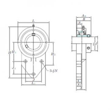 Bantalan UCFB207 KOYO