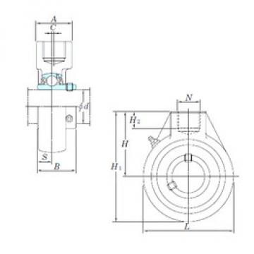 Bantalan UCHA207-21 KOYO