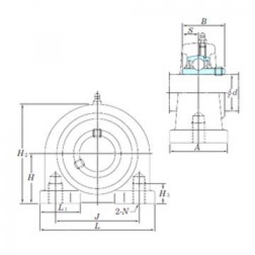 Bantalan UCPA205-16 KOYO