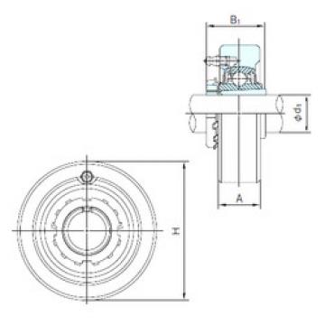 Bantalan UKC208+H2308 NACHI