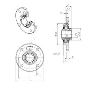 Bantalan UKFCE209H SNR