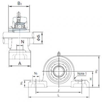 Bantalan UKP322+H2322 NACHI