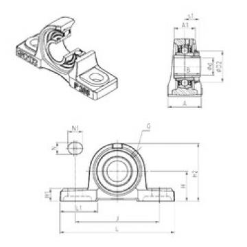 Bantalan UKP213H SNR