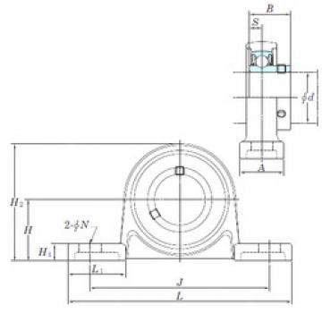 Bantalan USP004S6 KOYO