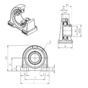 Bantalan USPA210 SNR