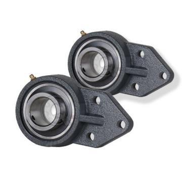 2x 1  1/8 in 3-Bolt Flange Bracket Units Cast Iron UCFB206-18 Mounted Bearing