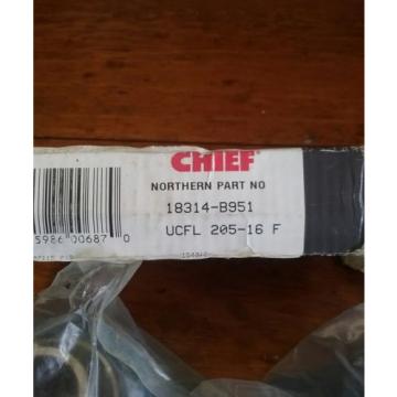 Chief UCFL205-16 F flange units  (set of 2)