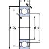 Bantalan 6209-2Z SKF #1 small image