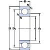 Bantalan 60/850 MB SKF