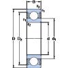 Bantalan W 61706-2RZ SKF