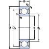 Bantalan W 61909-2Z SKF