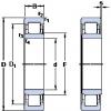 Bantalan NU 2216 ECM SKF