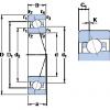 Bantalan 7006 CE/HCP4AH1 SKF