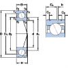 Bantalan 7021 ACD/HCP4AL SKF